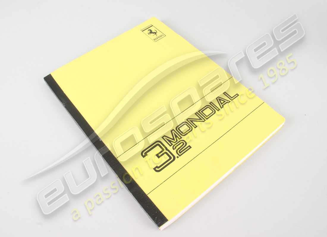 nuovo ferrari mondial 3.2 manuale 1988 edizione svizzera. numero parte 95990092 (1)