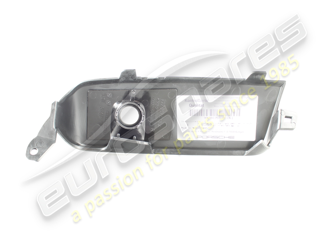 NUOVO PORSCHE RIFINITURA PER PRESA D'ARIA NERO OPACO. NUMERO PARTE 992807580BOK1 (2) nuovo porsche rifinitura per presa d'aria nero opaco. numero parte 992807580bok1 (2)