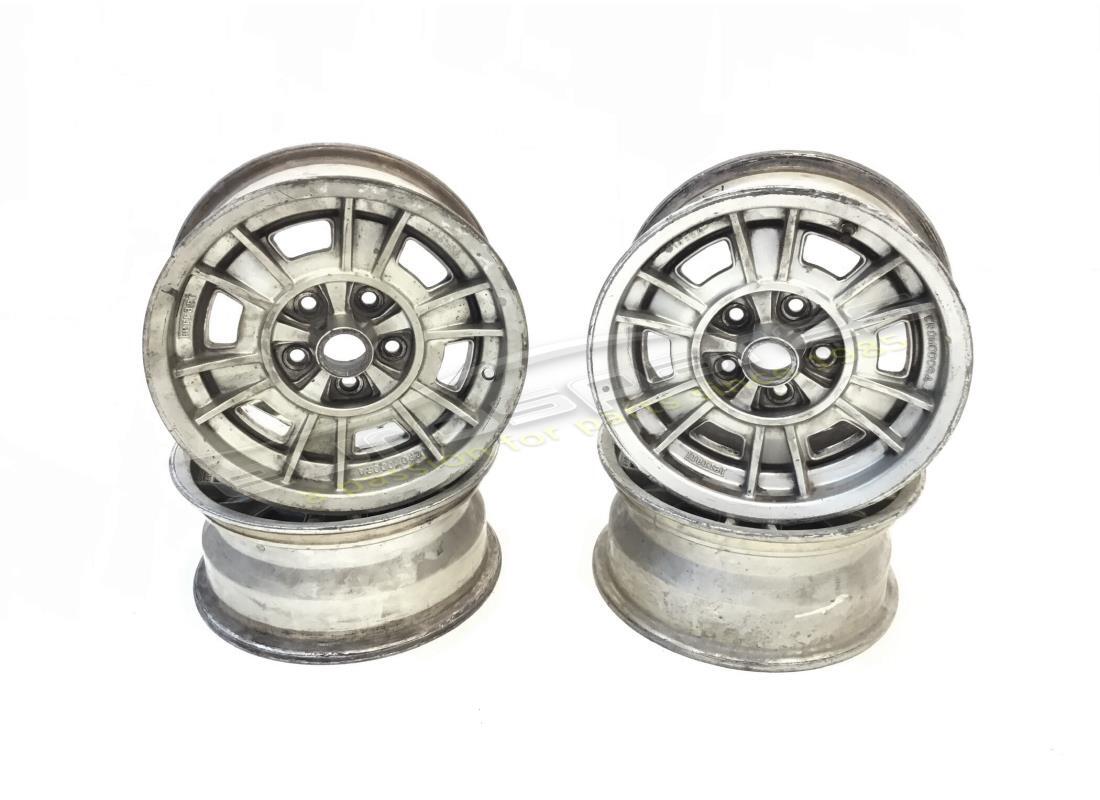 SET RUOTE CROMODORA Ferrari USATE 14 X 6½ . NUMERO PARTE 108713SET (1)