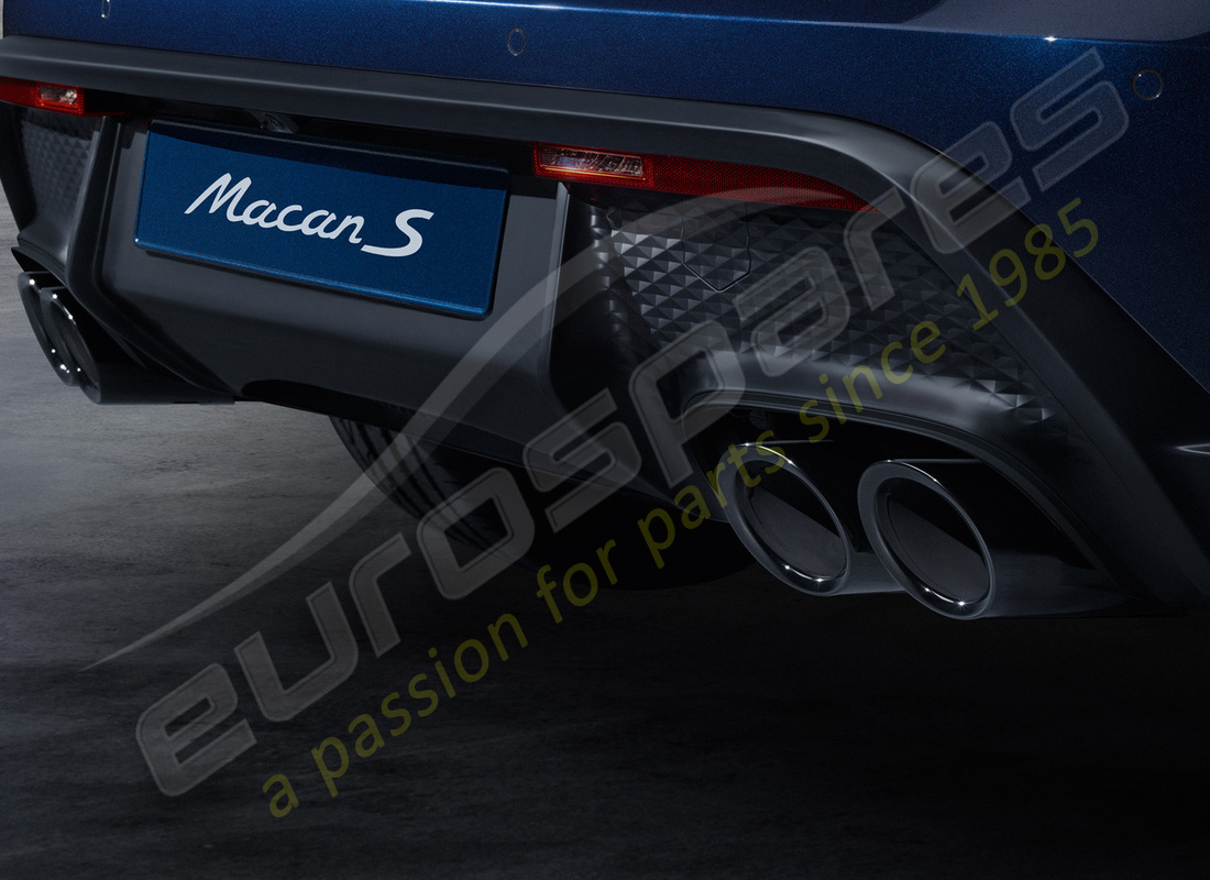 nuovo porsche sport terminali di scarico. numero parte 95b044205a (2)