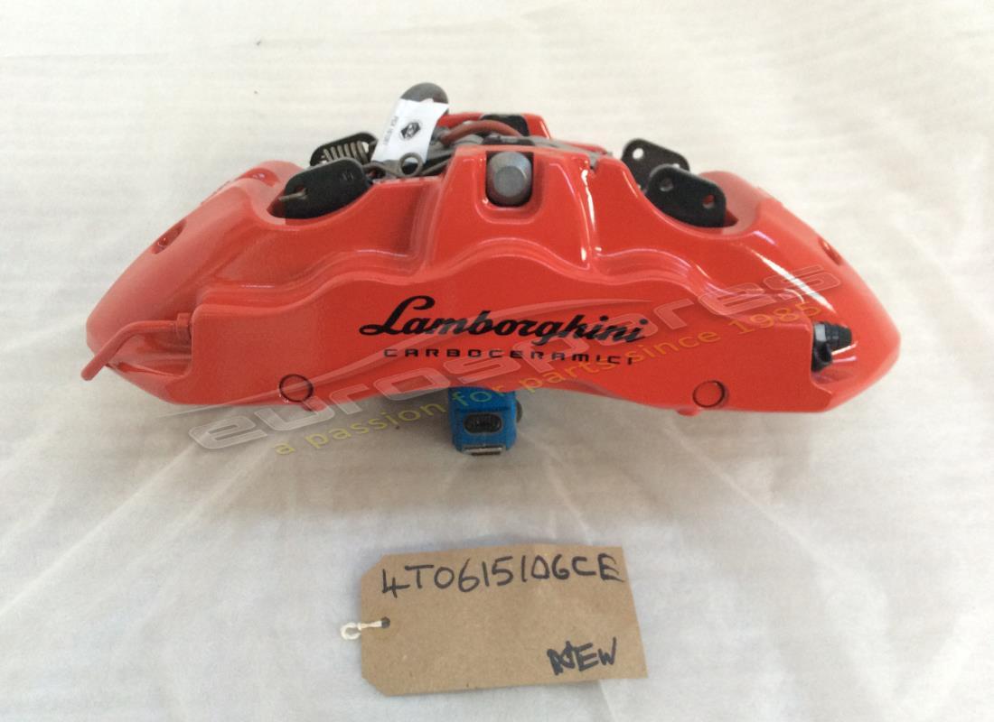 nuova pinza anteriore lamborghini in rosso. numero parte 4t0615106ce (1)