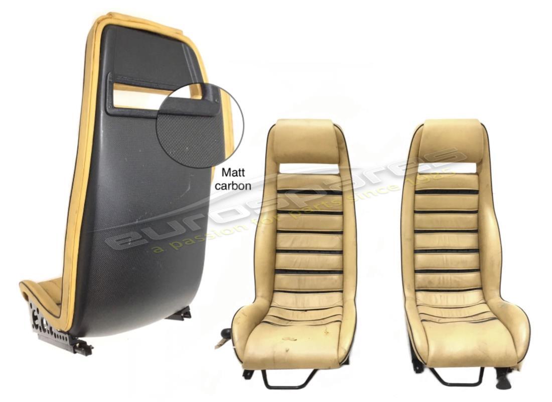 usato lamborghini se30 guida a guida posti a sedere (coppia). numero parte 009435014a (1)