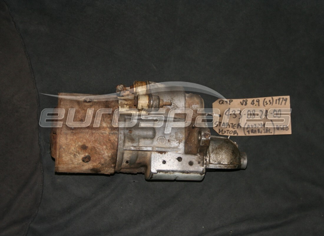 USATO Maserati MOTORINO AVVIAMENTO 130 CA . NUMERO PARTE 433082400 (1)