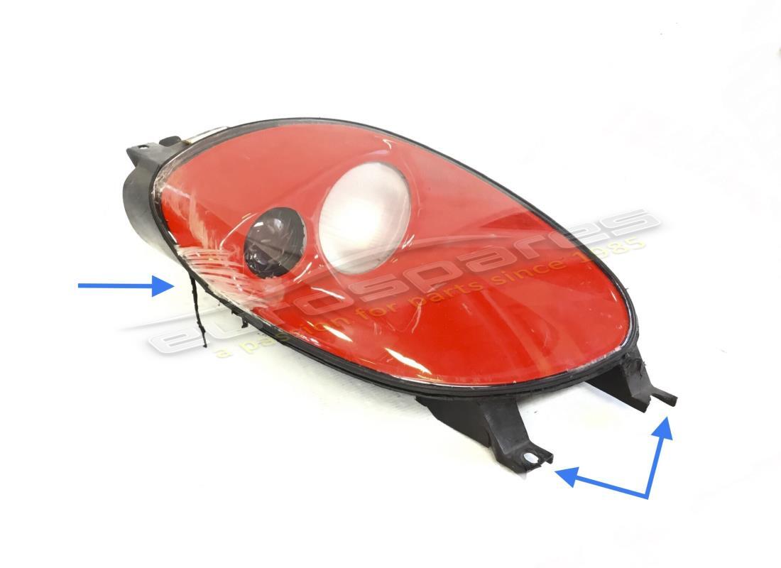 UNITÀ LAMPADA FRONTALE DESTRA USATA Ferrari . NUMERO PARTE 65097251 (1)