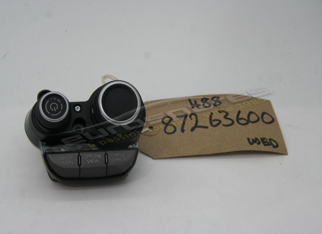 USATO Ferrari NIT CONTROL (PER APPLE CAR PLAY) . NUMERO PARTE 87263600 (1)