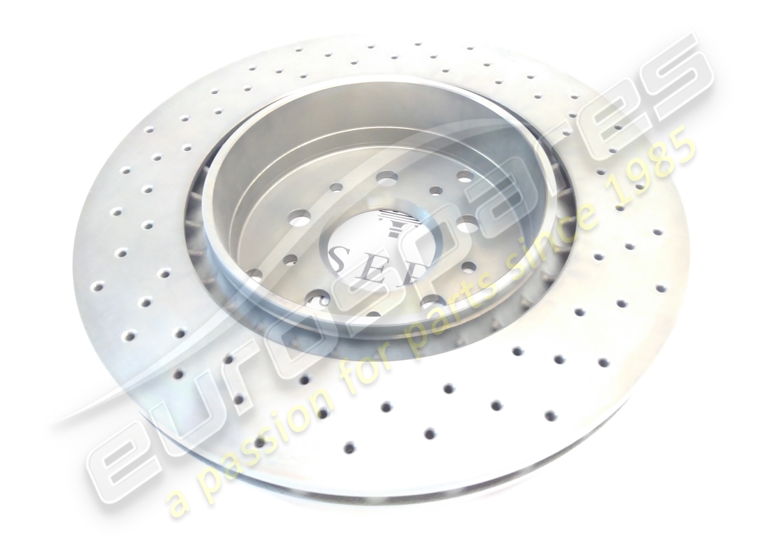 nuovo maserati disco freno posteriore (forato). numero parte 228411 (2)