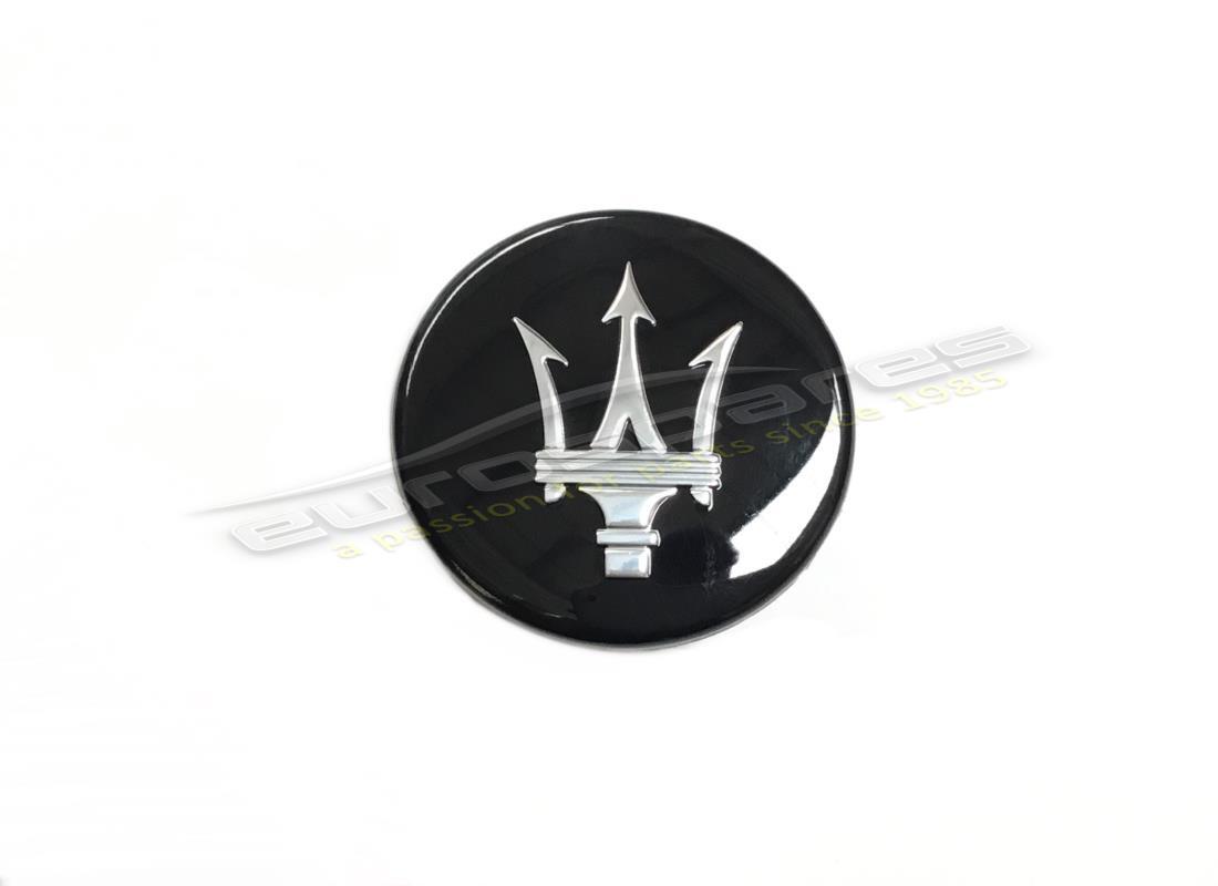 nuovo stemma ruota maserati nero lucido. numero parte 82330905 (1)
