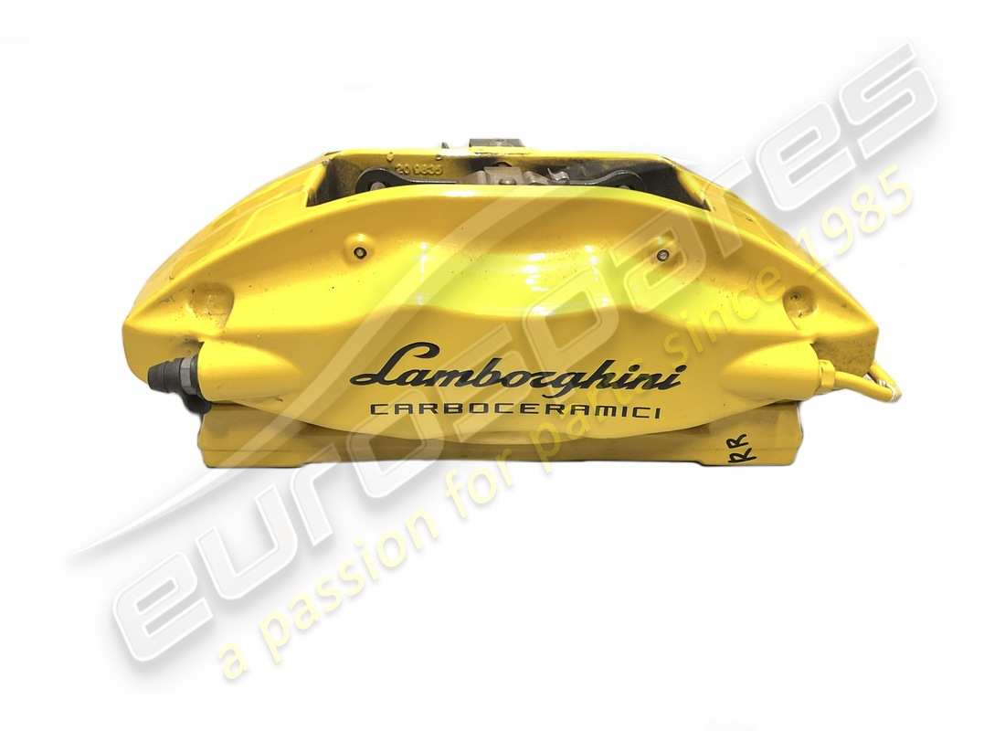 pinza posteriore lamborghini usata in giallo. numero parte 4t0615406cc (1)