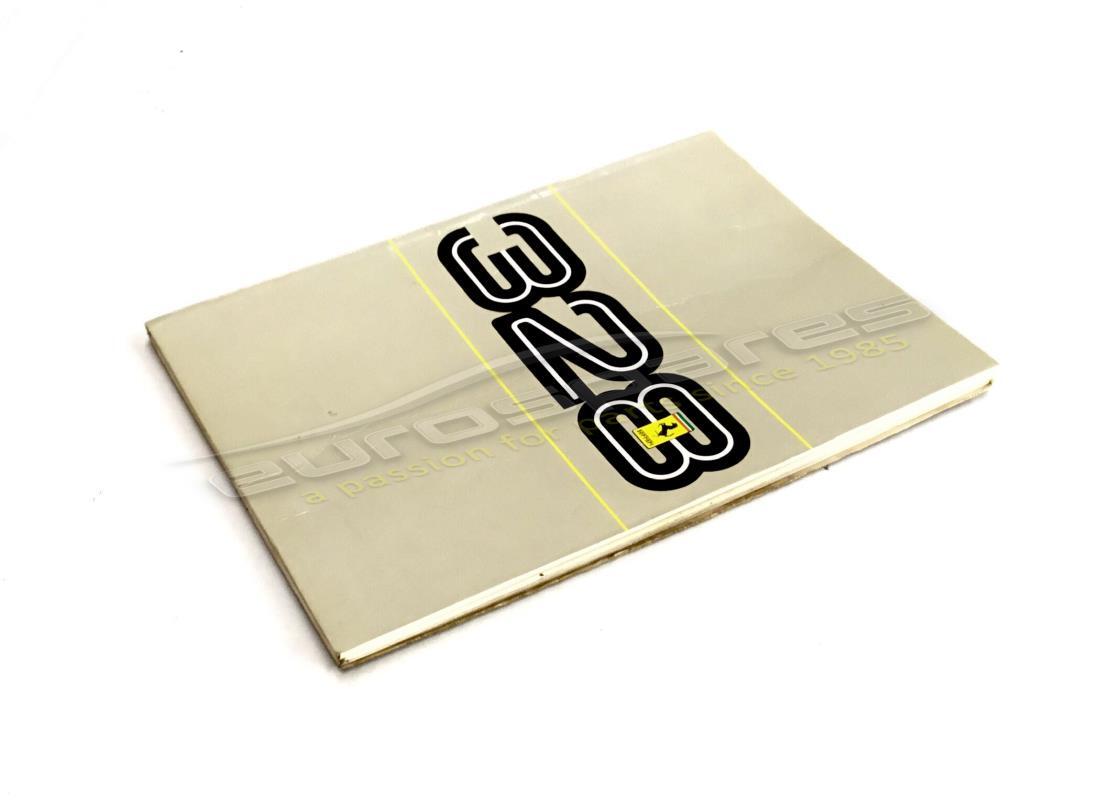 manuale del proprietario ferrari 328 gtb/gts 1986 usato (ristampa). numero parte 95990074 (1)