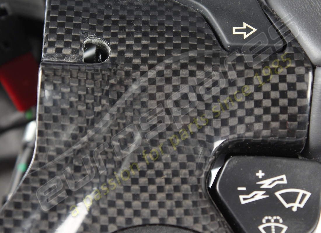 volante completo usato ferrari - nero [black]. numero parte 87233700 (8)