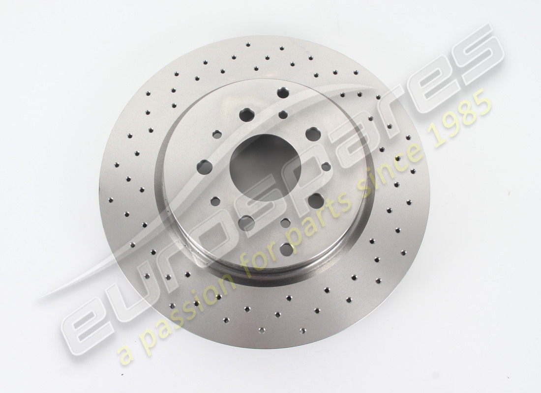 nuovo eurospares disco freno posteriore, forato incrociato. numero parte 228411 (2)