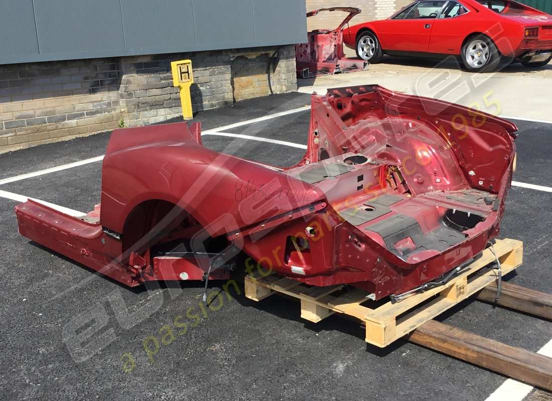 ferrari sezione telaio posteriore usata. numero parte 814360000b (4)