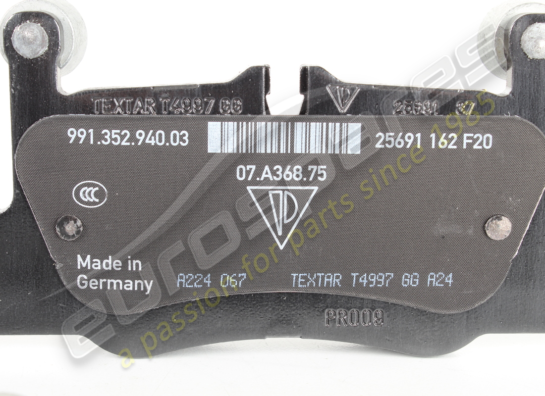nuovo porsche 1 set di pastiglie per freno a disco. numero parte 99135294904 (3)