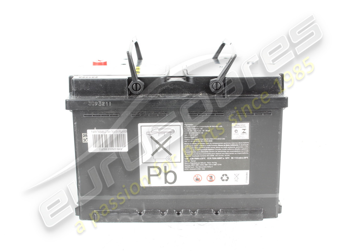 nuova ferrari batteria 70ah l3 vrla 760a it. numero parte 312188 (2)