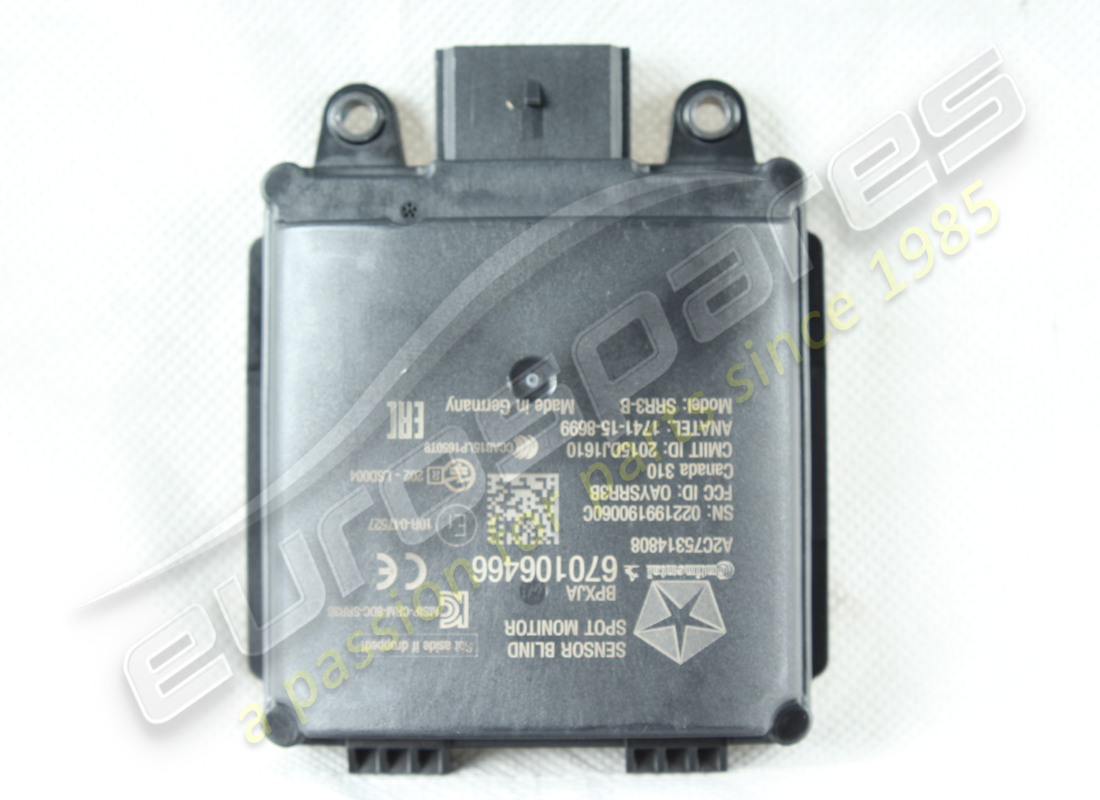 nuovo maserati ecu acquista lbss-angolo cieco sinistro. numero parte 670106466 (3)