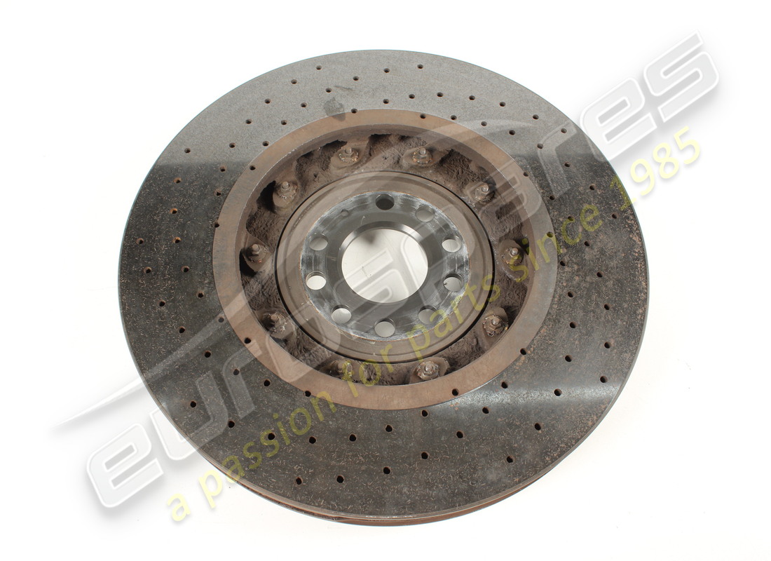 disco freno anteriore sx in ceramica usato lamborghini (ventilato). numero parte 470615301g (3)