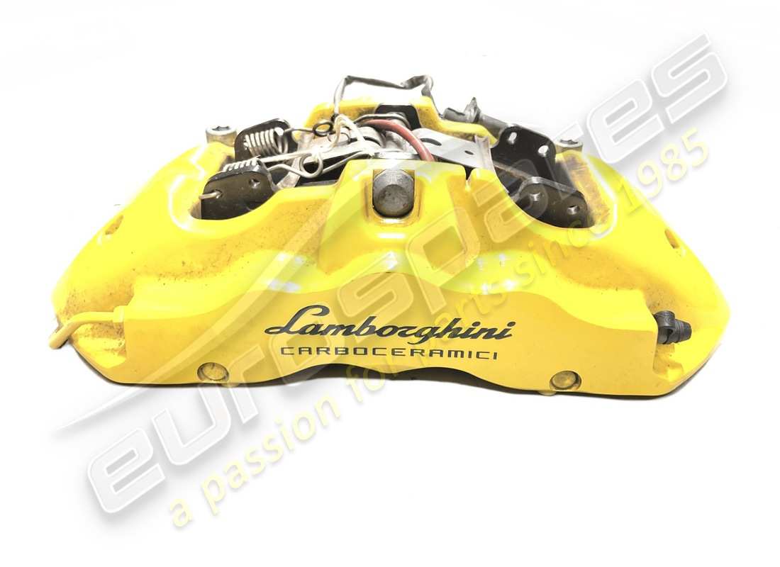 pinza anteriore lamborghini usata in giallo. numero parte 4t0615106cb (1)