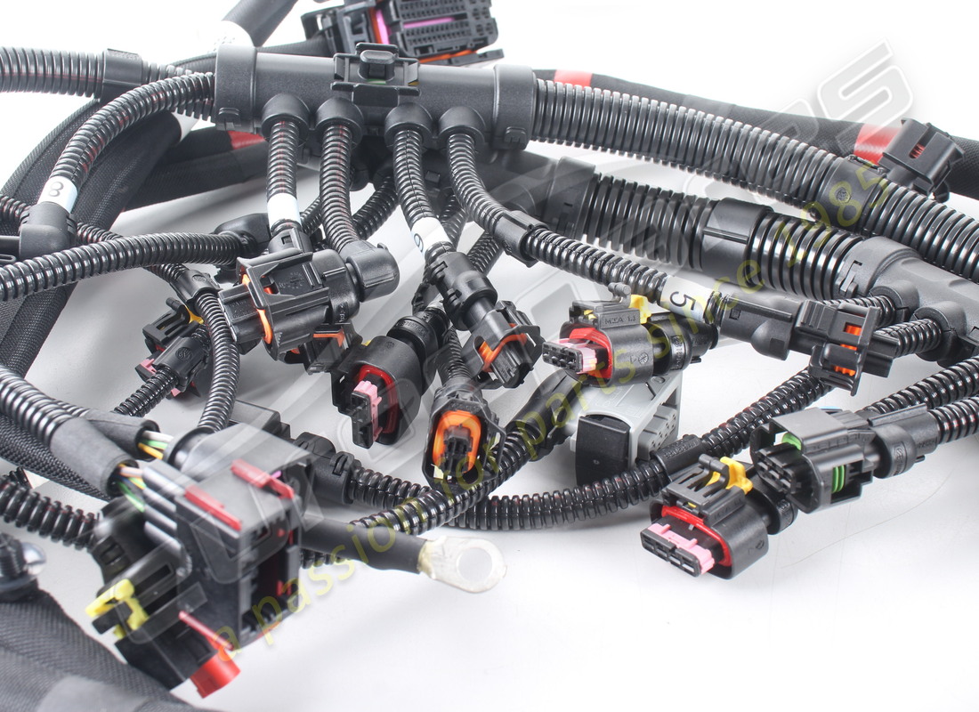 NUOVO FERRARI CAVO DI INIEZIONE DEL MOTORE SX. NUMERO PARTE 251899 (4) nuovo ferrari cavo di iniezione del motore sx. numero parte 251899 (4)