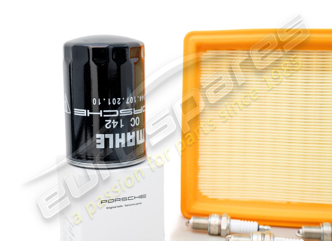 nuovo porsche set di manutenzione - - per - manutenzione periodica - composto da:. numero parte 95110093000 (4)