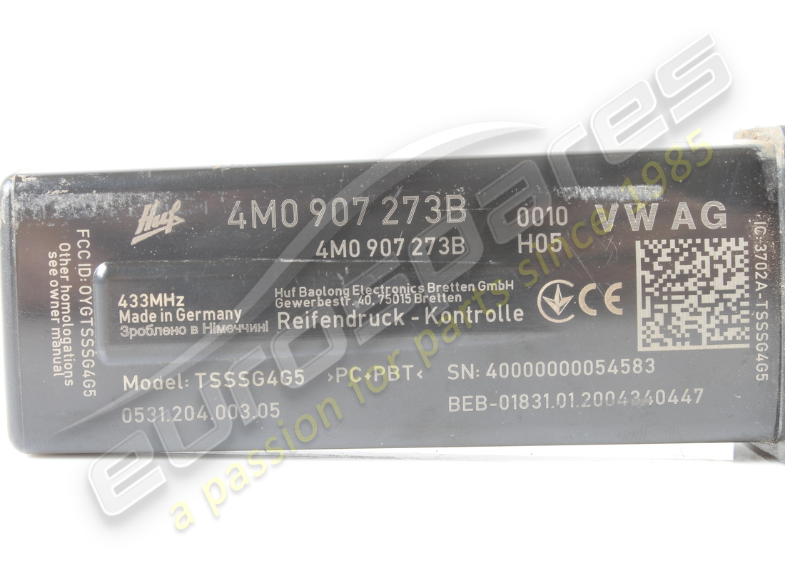 DIAG-ADR PRESSIONE PNEUMATICI USATI LAMBORGHINI: 065. NUMERO PARTE 4M0907273B (4) diag-adr pressione pneumatici usati lamborghini: 065. numero parte 4m0907273b (4)