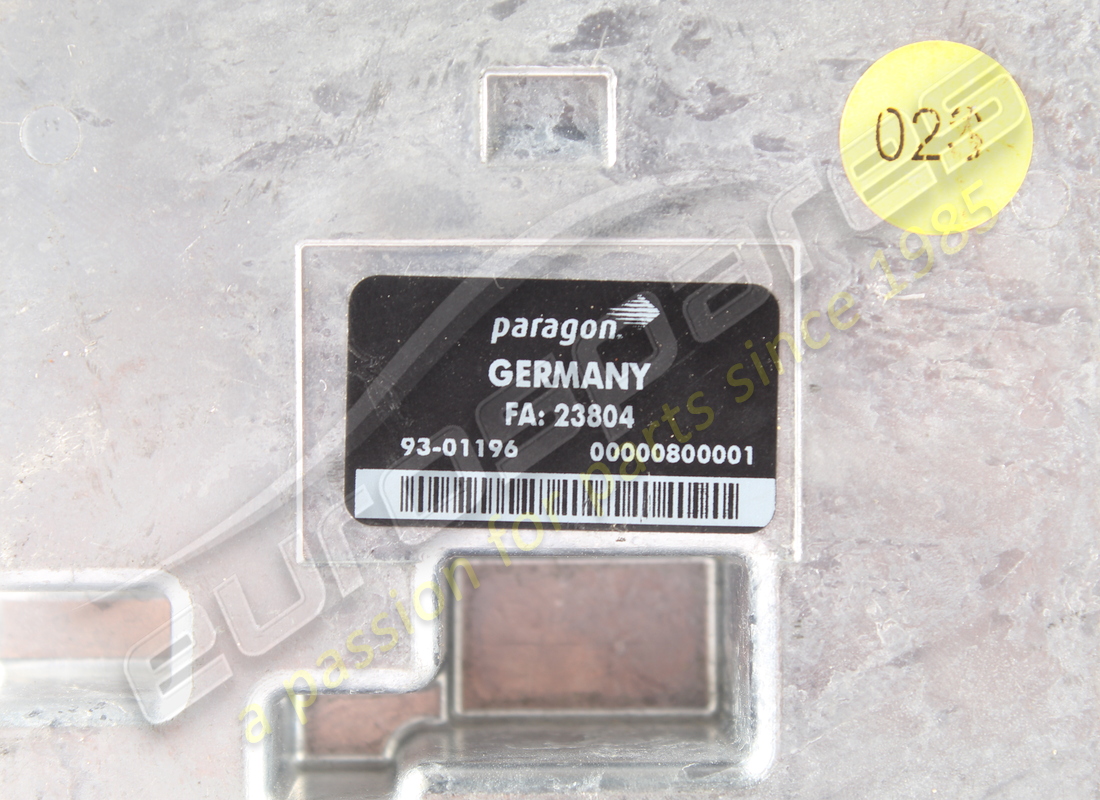 SCATOLA INTERFACCIA USATA LAMBORGHINI. NUMERO PARTE 400035785A (5) scatola interfaccia usata lamborghini. numero parte 400035785a (5)