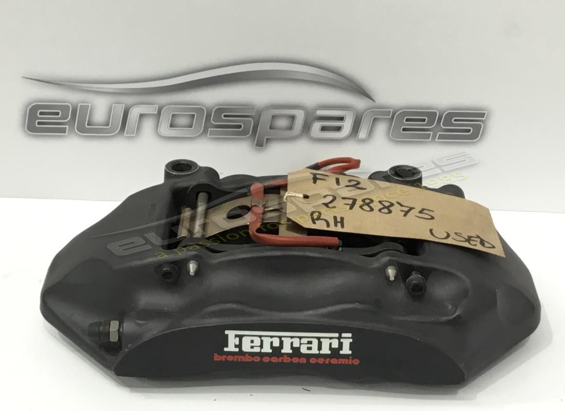 pinza posteriore destra ferrari usata con pastiglie. numero parte 278875 (1)