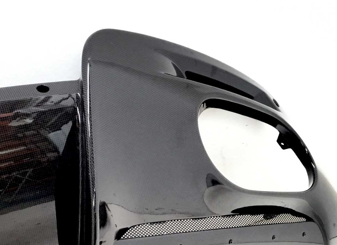 nuovo ferrari diffusore posteriore completo in carbonio,. numero parte 780224 (2)