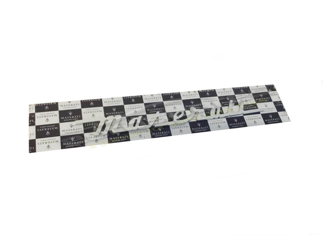nuovo maserati emblema, (lettere). numero parte 67361800 (1)
