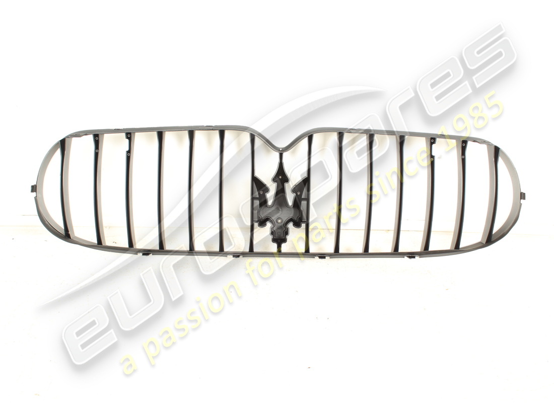 nuovo maserati griglia paraurti nera con cornice cromata (tipo sensore di parcheggio). numero parte 81256000 (2)