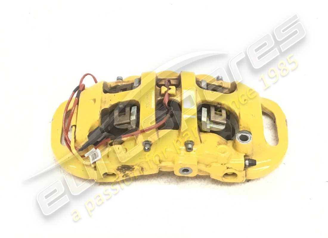 pinza anteriore sx usata ferrari con pastiglie. numero parte 322140 (2)