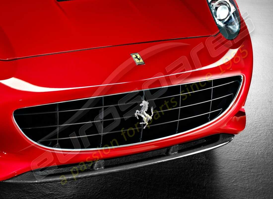 NUOVO Ferrari SPOILER ANTERIORE IN FIBRA DI CARBONIO . NUMERO PARTE 81866900 (1)