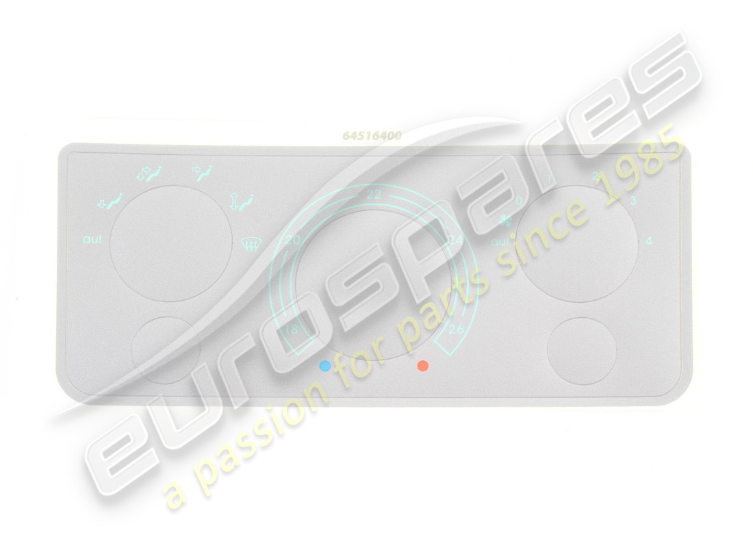 NUOVA Eurospares FASCIA DI CONTROLLO ARIA CONDIZIONATA (CELSIUS) . NUMERO PARTE 64516400A (1)