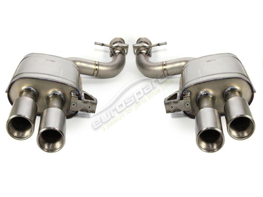nuovo tubi 599 kit marmitte gtb in titanio senza valvola con bordino. numero parte tsfe599c06003t (1)