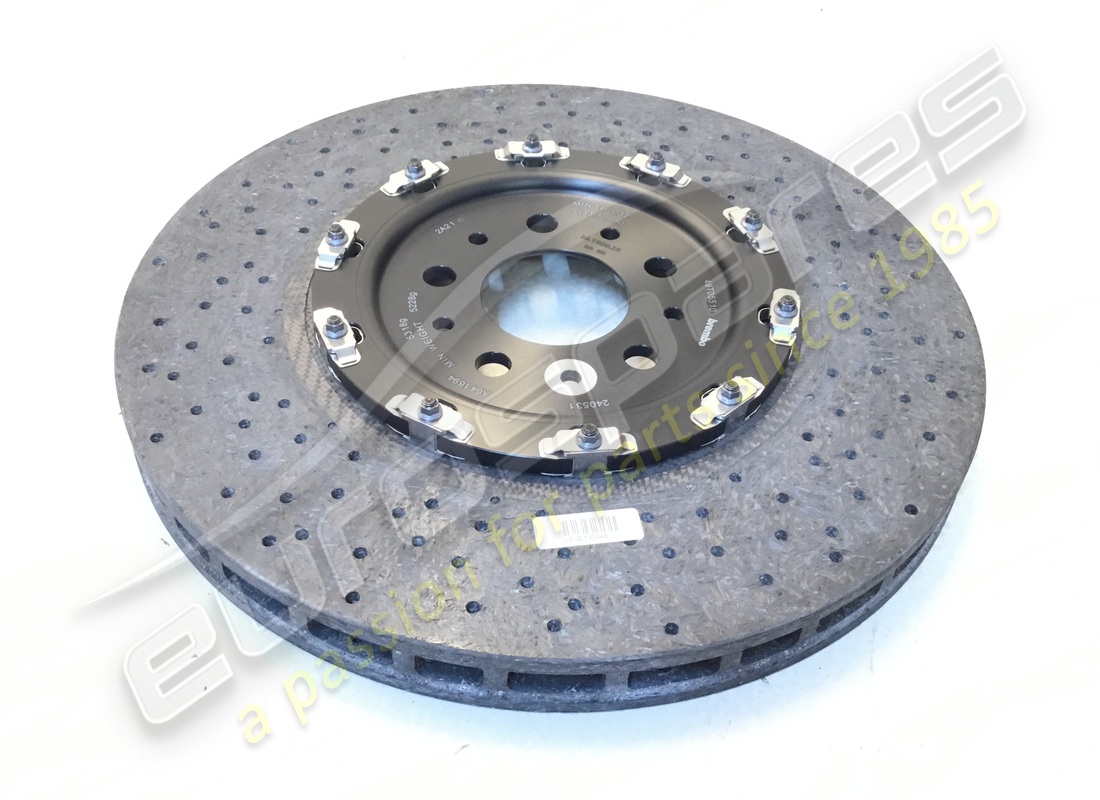 nuovo ferrari disco freno anteriore, versione carbonio-ceramica. numero parte 240531 (1)