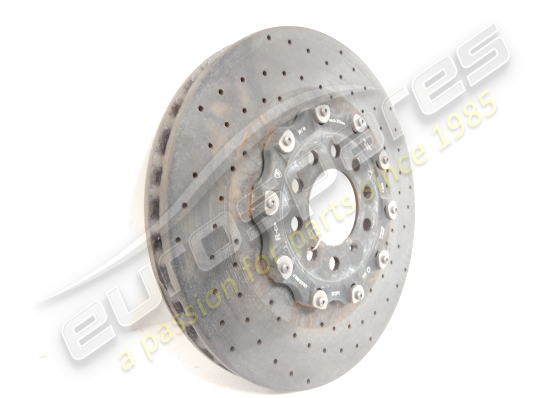 disco freno in ceramica lamborghini usato (ventilato). numero parte 470615602f (2)