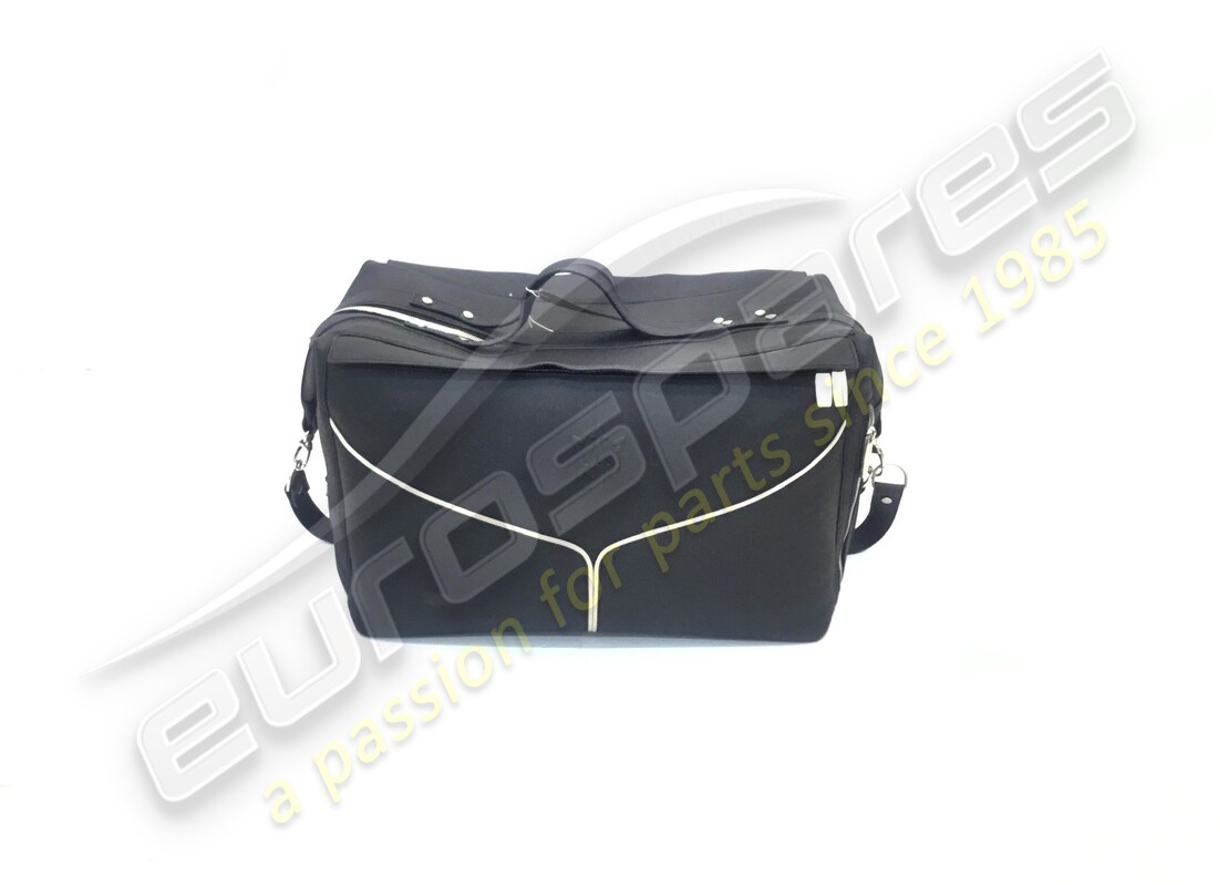 nuova borsa da bagagli maserati, pelle nera. numero parte 940000313 (1)