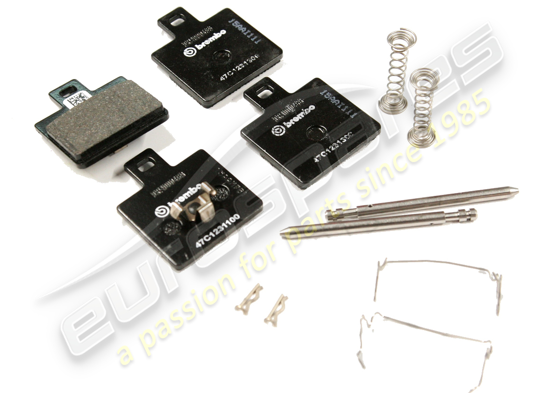 nuovo ferrari set pastiglie freno a mano. numero parte 70003667 (1)