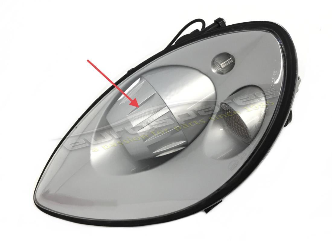 USATO Ferrari LAMPADA LHHEAD RHD ARGENTO 101 . NUMERO PARTE 72149673 (1)