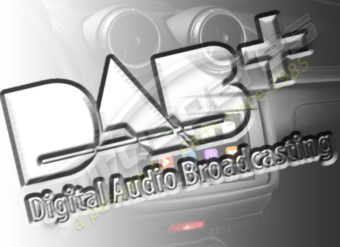 nuovo ferrari kit antenna radio dab. numero parte 70004427 (1)