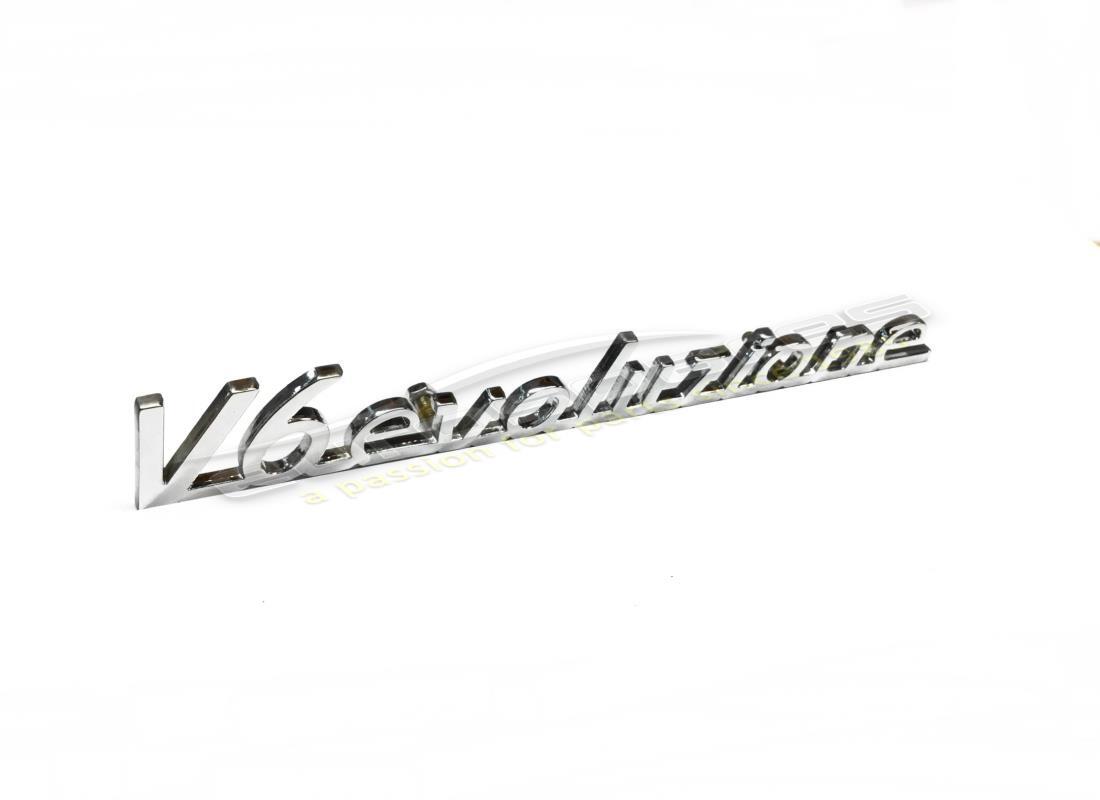 nuovo emblema maserati v6evoluzione. numero parte 374580112 (1)