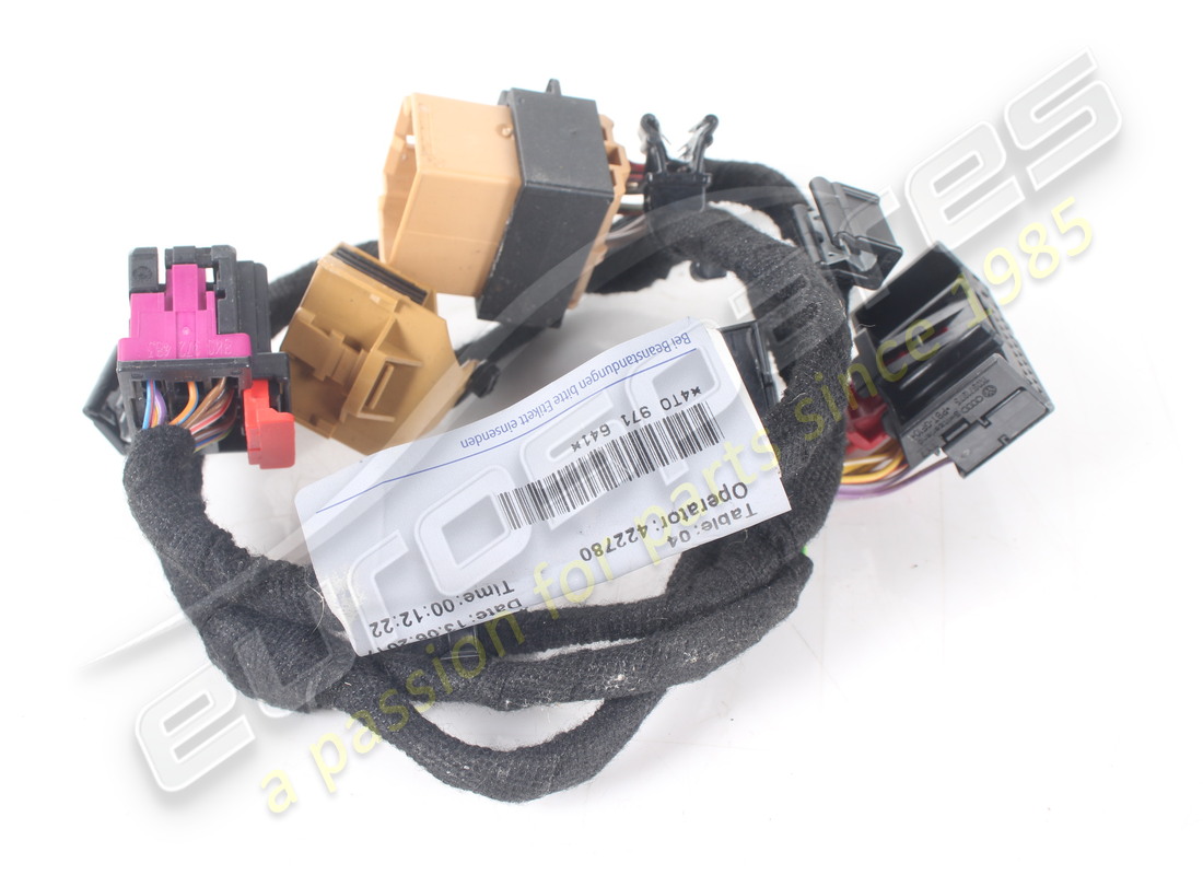 USATO LAMBORGHINI CABLAGGIO, CENTRO. NUMERO PARTE 4T0971641 (2) usato lamborghini cablaggio, centro. numero parte 4t0971641 (2)