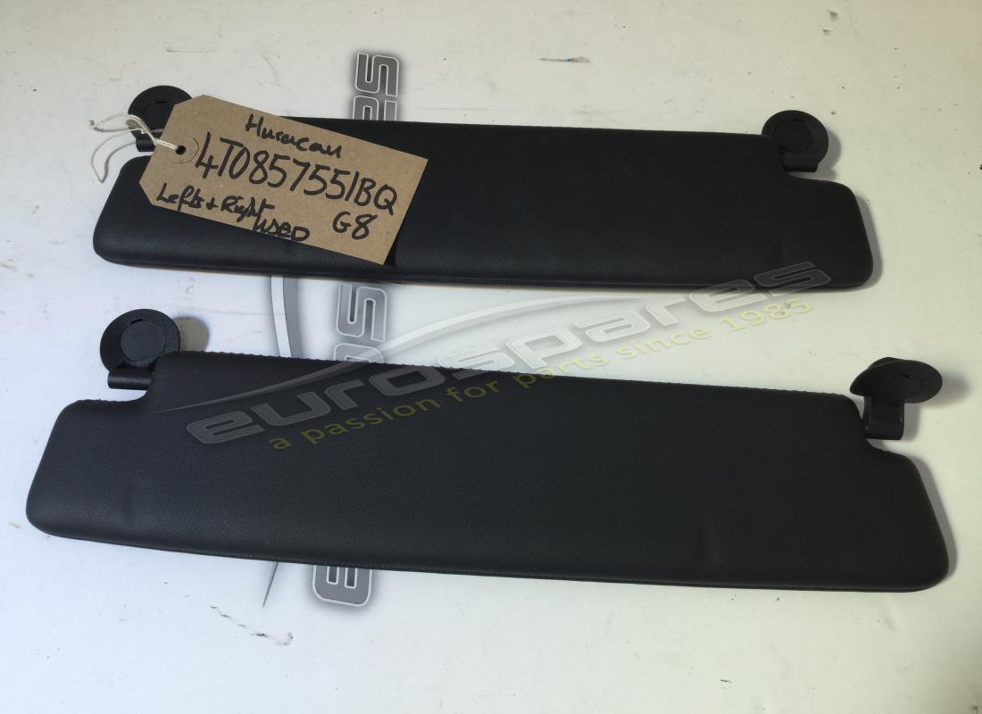 USATA Lamborghini VISIERA PARASOLE SX, PELLE. NUMERO PARTE 4T0857551BQG8 (1)