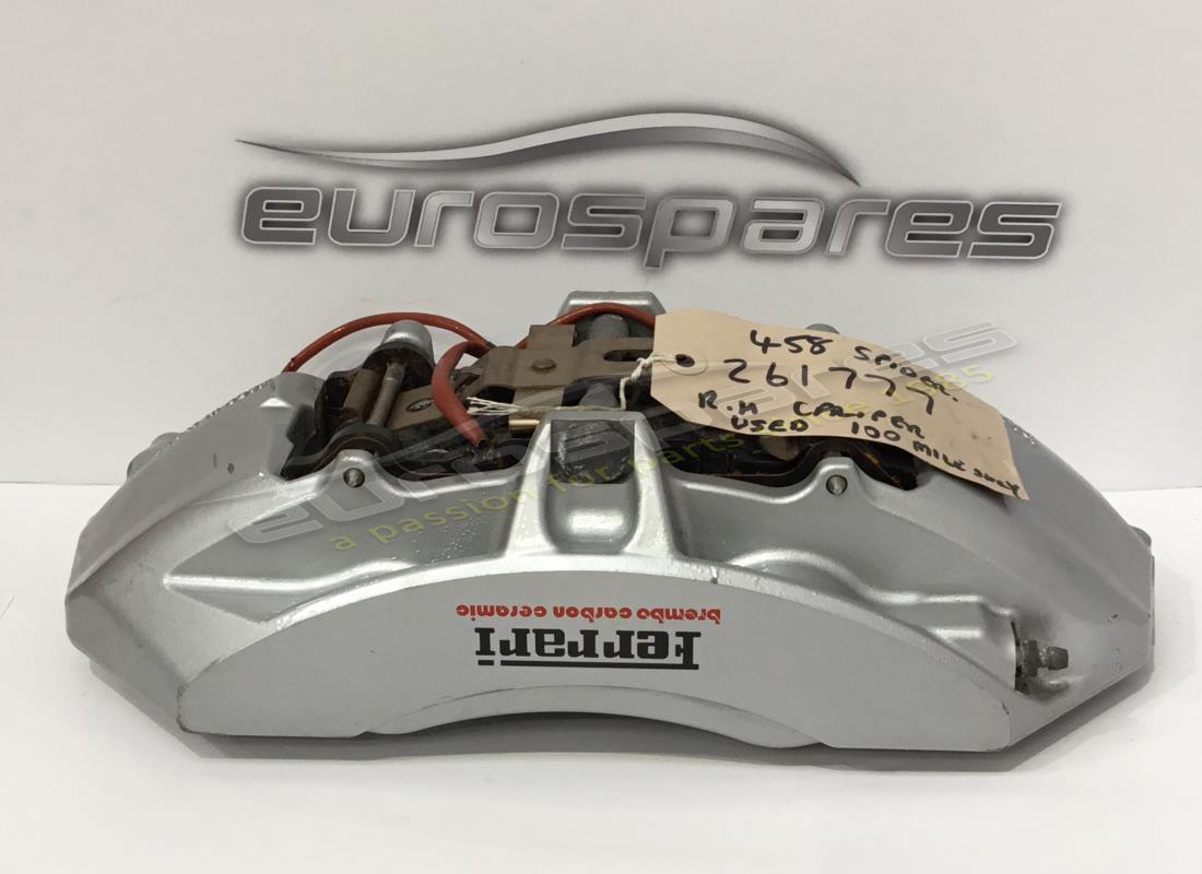 PINZA ANTERIORE DX USATA Ferrari CON PASTIGLIE - . NUMERO PARTE 261777 (1)