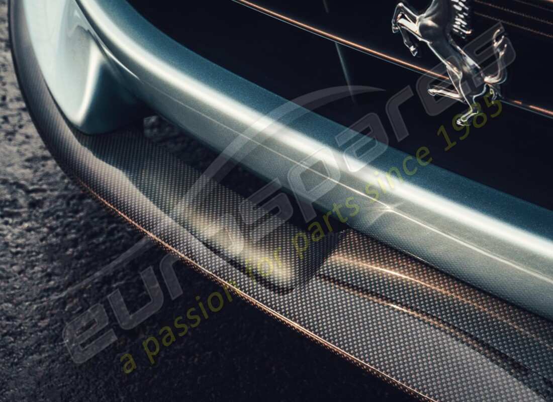 nuovo ferrari spoiler anteriore in fibra di carbonio. numero parte 963231 (1)