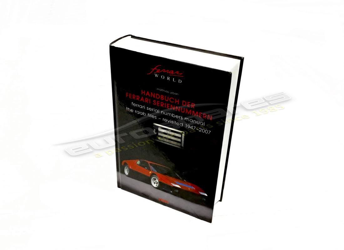 nuovo libro elenco numeri di telaio ferrari. numero parte mc602255 (1)