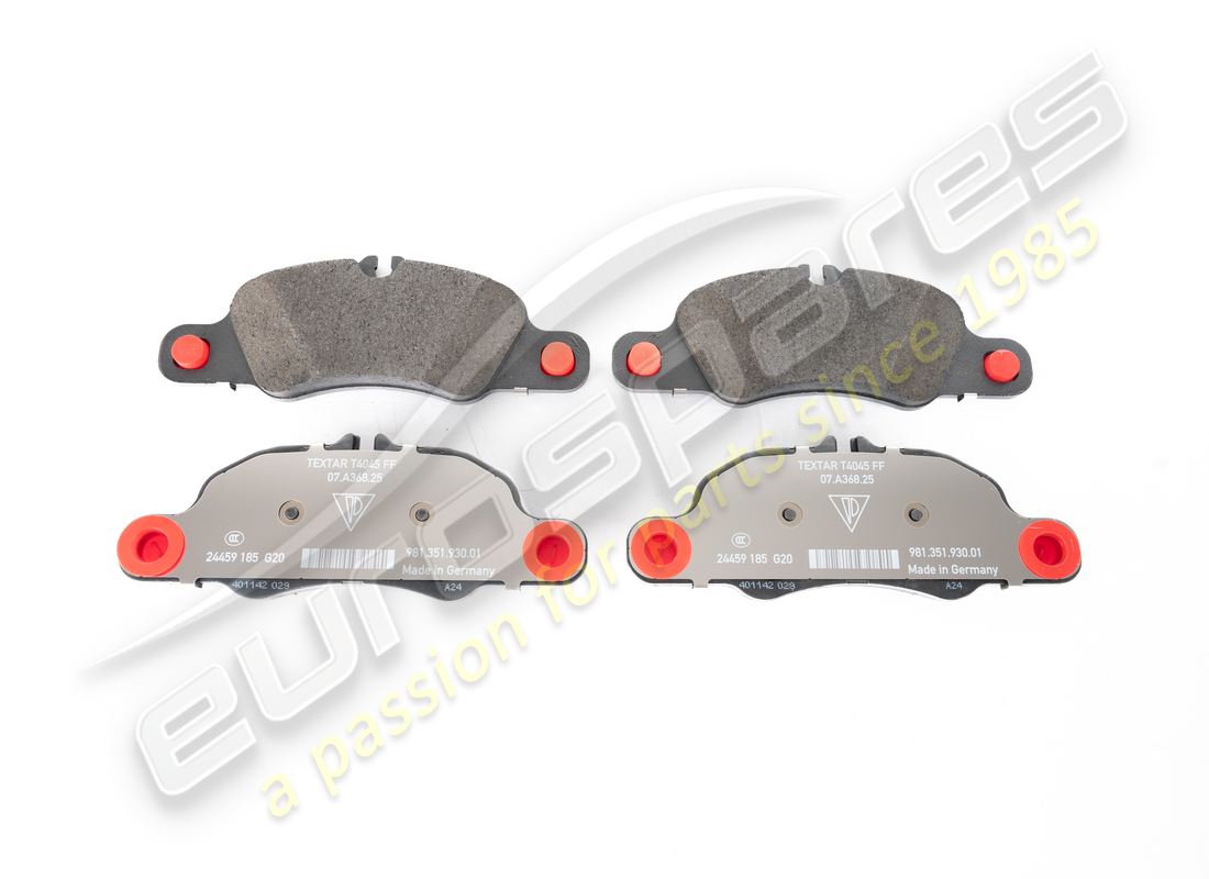 nuovo porsche 1 set di pastiglie per disco freno. numero parte 98135193904 (1)