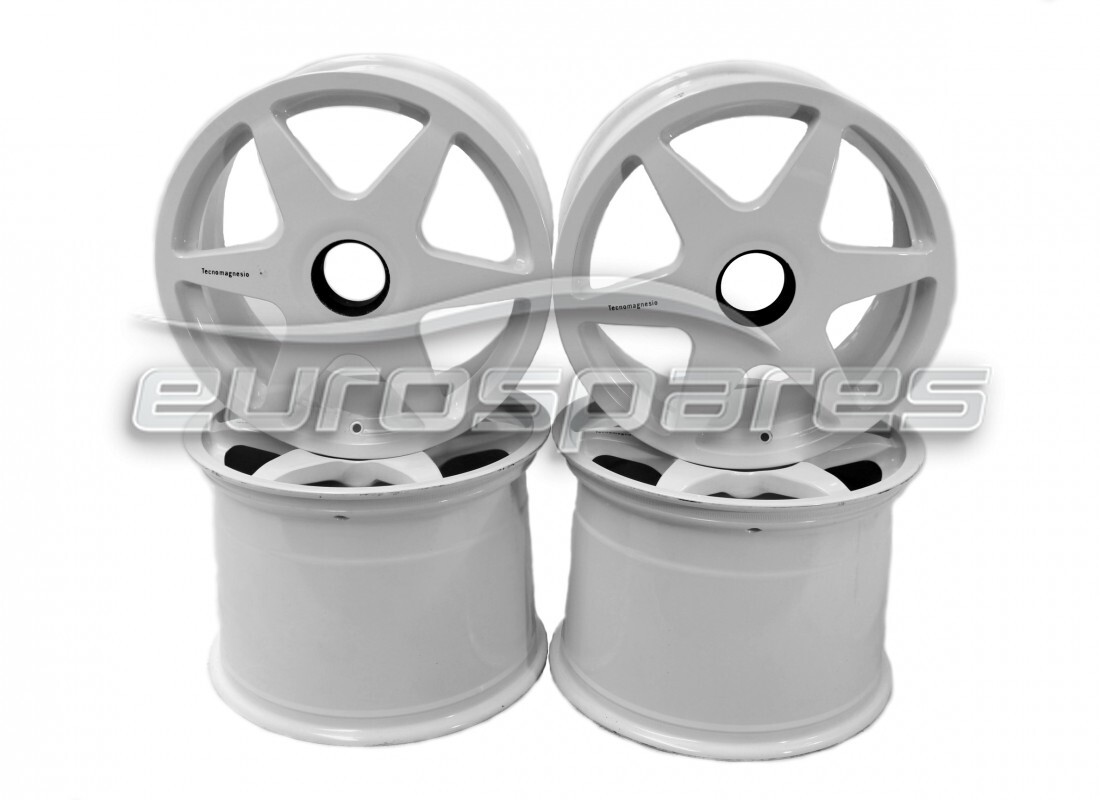 nuovo lamborghini set serratura centro corse bianco svr ruote. numero parte lwhe046 (1)