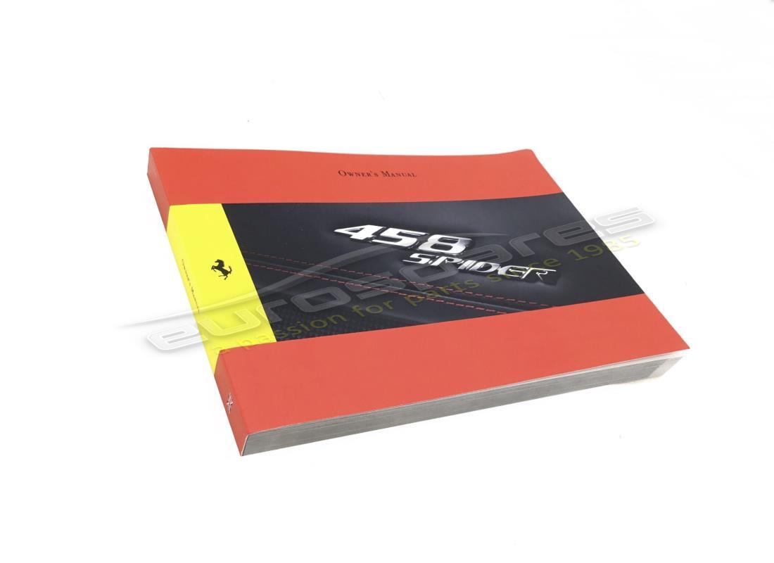 nuovo ferrari manuale uso e manutenzione. numero parte 84063400 (1)