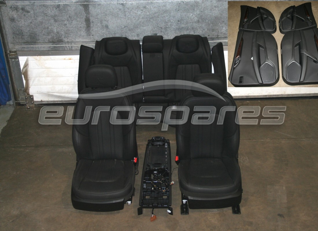 USED MASERATI FRONT/REAR SEATS . PART NUMBER GHIBSEATINT (1)