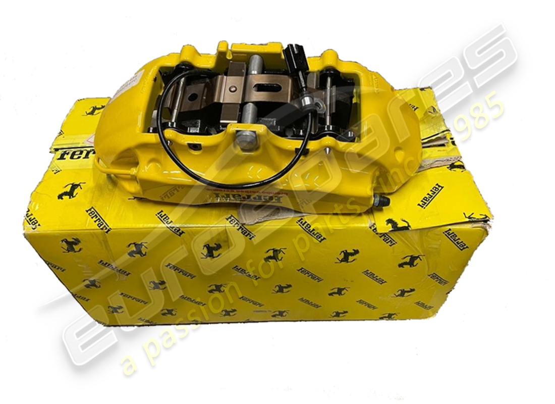 nuova ferrari unita pinza anteriore destra con pastiglie. numero parte 234490 (1)